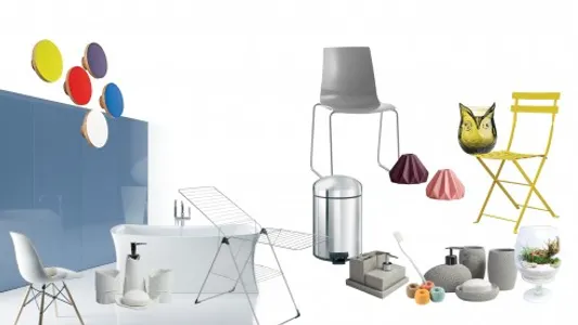 Nội thất KOHLER. Bồn tắm đặt sàn Lithocast Aliento được chế tác từ vật liệu Lithocast độc đáo mang đến bề mặt đục mờ như đá thiên nhiên SADEC DISTRICT. Vòng gốm đựng bàn chải 220.000đ GAYA. Gương tròn sơn mài xanh ngọc 76 USD BOCONCEPT. Gỗ trang trí 790.000đ; Chân nến gốm 290.000đ; Bình hoa thủy tinh 690.000đ; Ghế Breda 3.890.000đ COTO LIFESTYLE. Bộ phòng tắm Leaf 830.000đ/bộ 4 món; Bộ phòng tắm Square 890.000đ/bộ 4 món; Bộ phòng tắm Pebble 830.000đ/bộ 4 món THUY HANDMADE HOUSE. Vườn thủy tinh phong cách Tetarium 300-600.000đ FEMOB Ghế sắt sơn (nhaxinh.com) BRABANTIA. Thùng rác 5lit Retro 1.150.000đ; Giá phơi đồ 2.300.000đ