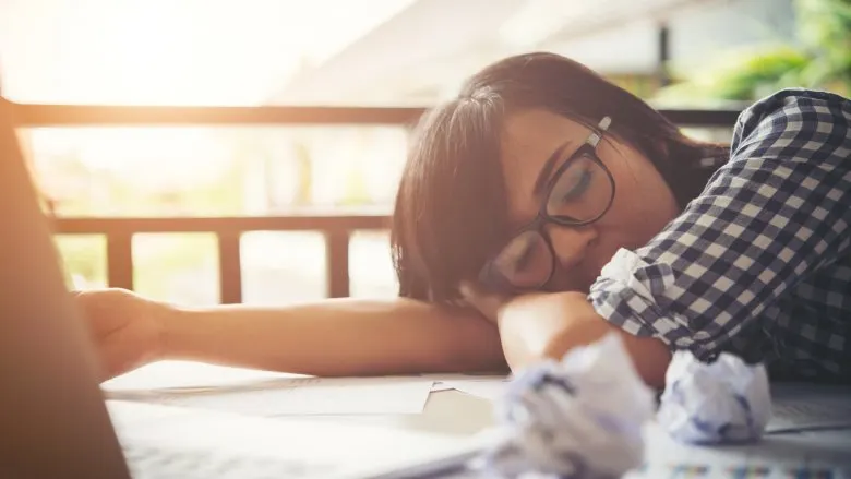Cảm giác lười biếng cũng được xem là kết quả của lối sống thiếu vận động