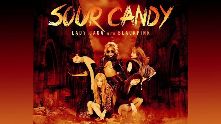 BlackPink và Laday Gaga trong Sour Candy