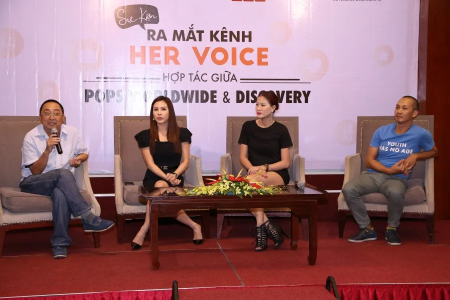 POPS World Wide hợp tác cùng Discovery ra mắt ‘Her Voice’ ELLE VN