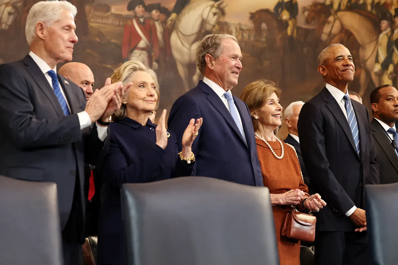 Melania Trump tham dự buổi lễ nhâm chức của Donald Trump