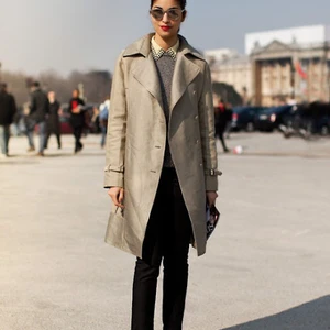 thời trang tuổi 30 với áo khoách trench coat