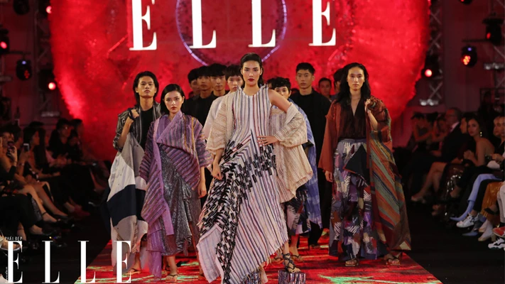Lan Khuê là vedette trình diễn BST Remade in Vietnam của NTK Tom Trandt
