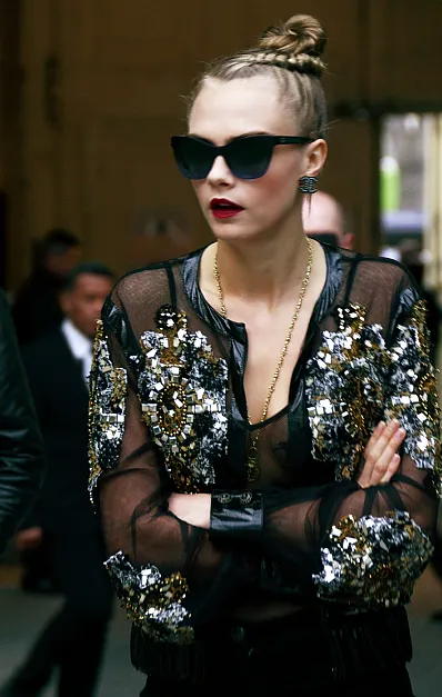 Cara Delevinge đã dành nhiều lời khen cho BST này