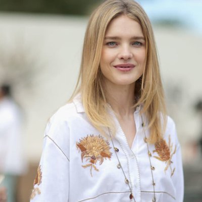 Natalia Vodianova cách trang điểm