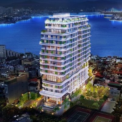 biệt thự ven hồ
