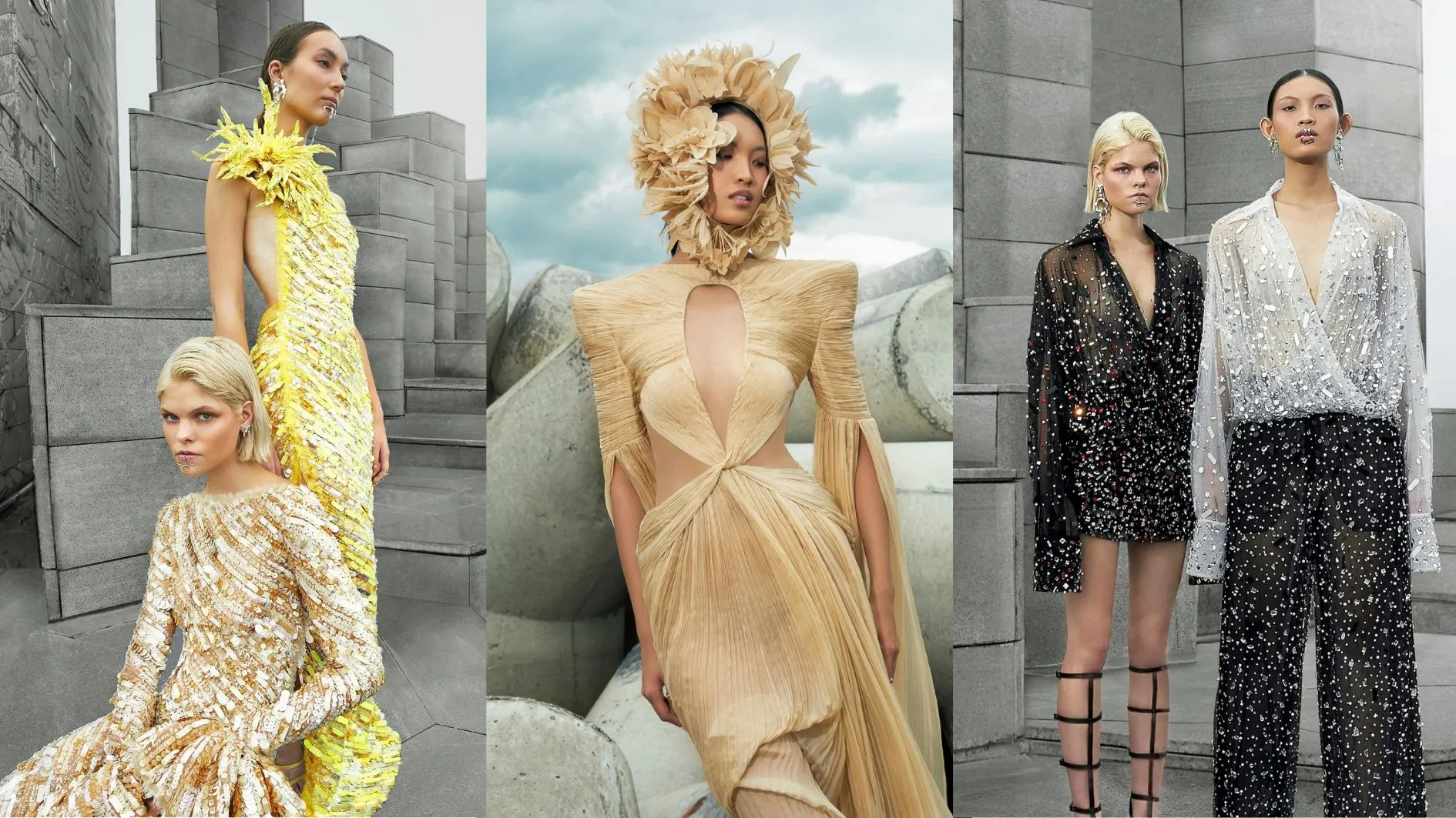 các thiết kế mang đậm âm hưởng của Phong cách Hollywood Glamour và Art Deco