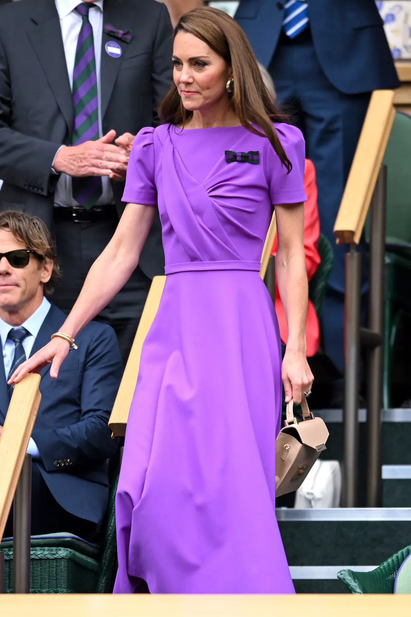 kate middleton tại wimbledon 2024