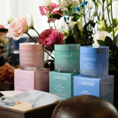 Bộ ba mặt nạ ngủ Laneige