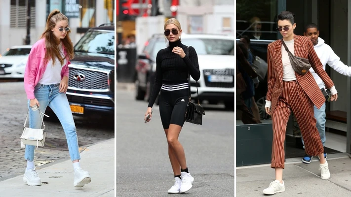 mặc đẹp với giày tennis trắng từ bi quyết của fashionista