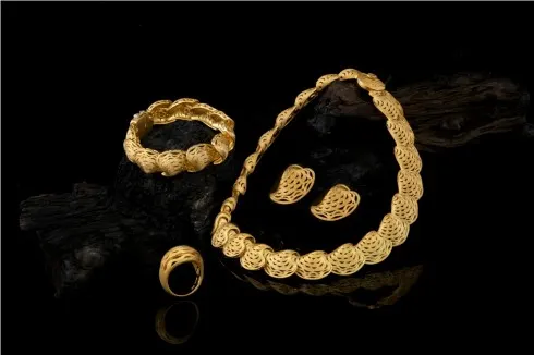 Bộ trang sức vàng 24K