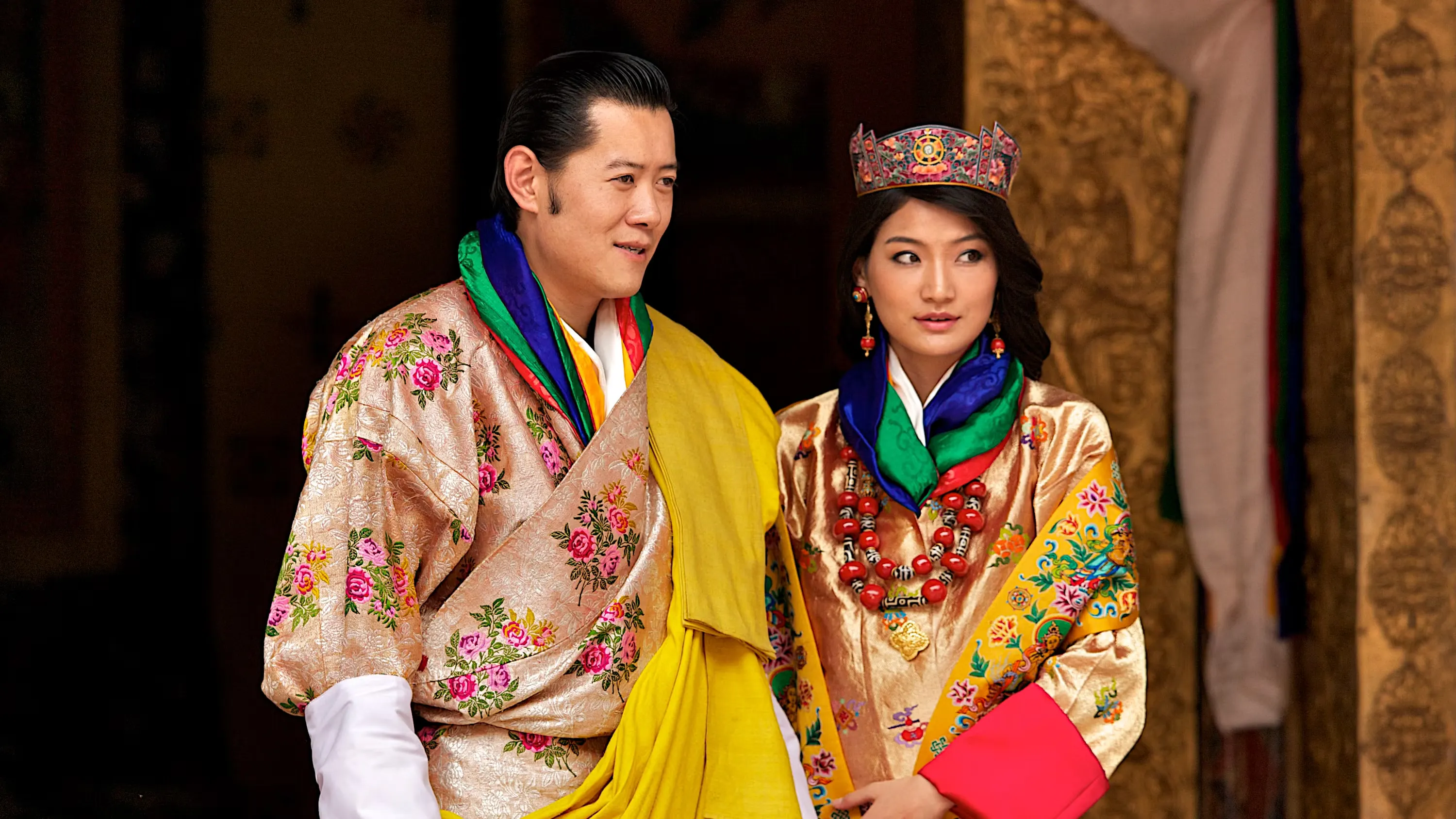 Hoàng hậu bhutan và quốc vương bhutan 