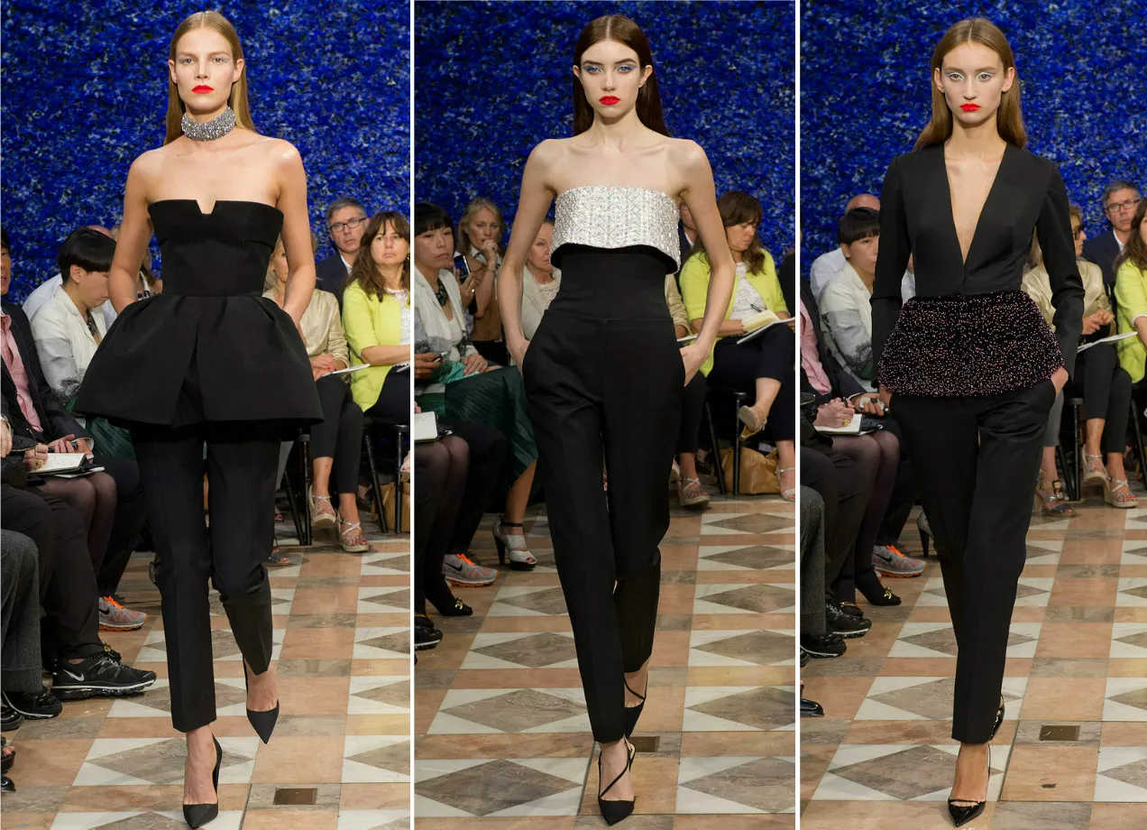 Các thiết kế Dior dưới thời Raf Simon.