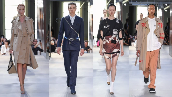 Burberry Xuân – Hè 2019: Màn chào sân thông minh của Riccardo Tisci