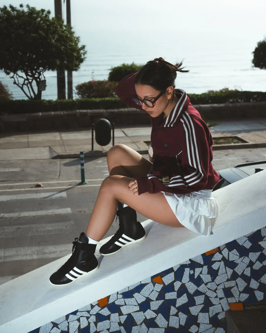 sneakfreakleb Adidas Japan H cao cổ da lộn