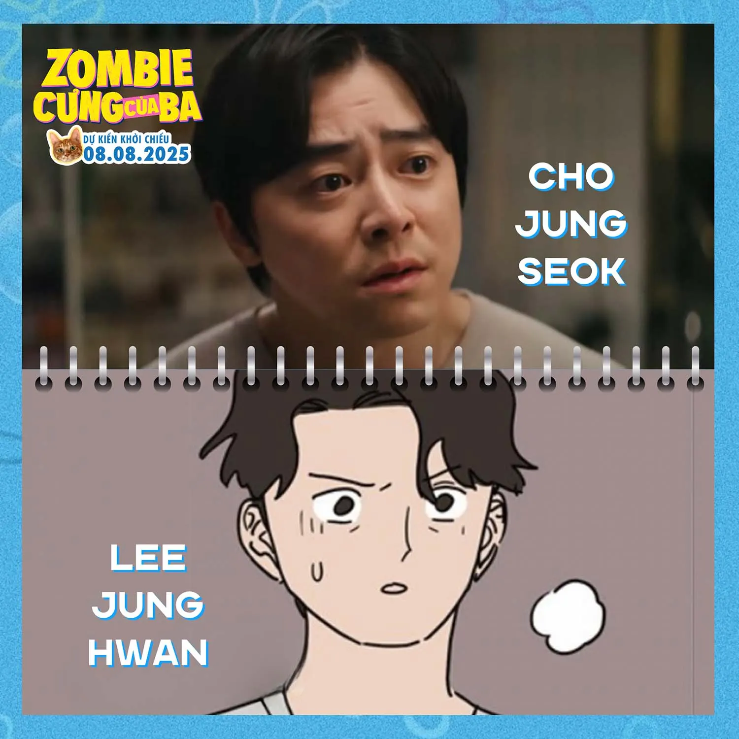 Nam diễn viên Cho Jung Seok trong vai Jung Hwan Zombie Cưng Của Ba