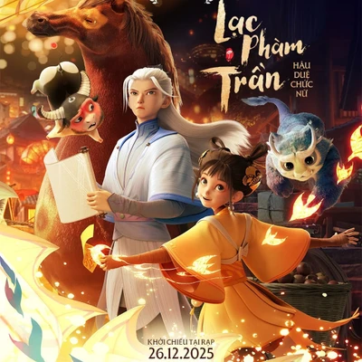Phim hoạt hình "Lạc Phàm Trần: Hậu Duệ Chức Nữ" ra mắt rạp Việt.