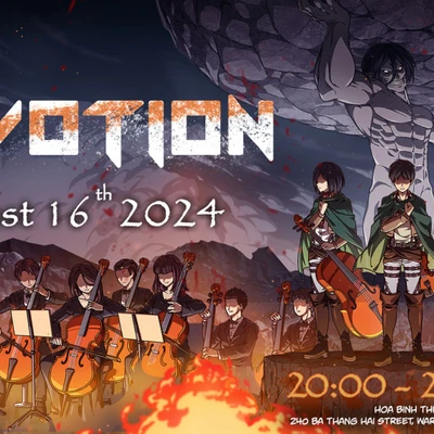 hòa nhạc attack on titan