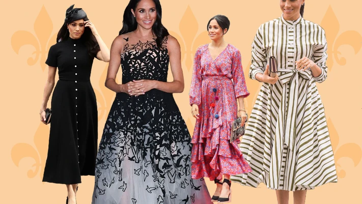 Công nương Meghan diện hơn 40 bộ trang phục trị giá gần 4 tỷ đồng trong chuyến công du