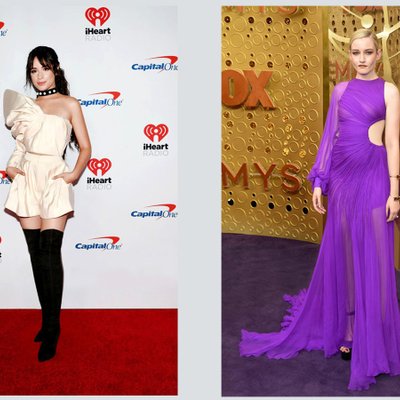 camila cabello julia garner mặc đầm ntk công trí