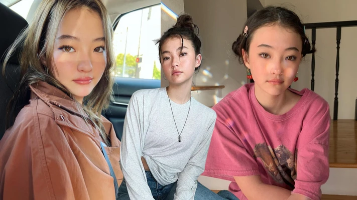 Ella Gross với phong cách trang điểm nhẹ nhàng