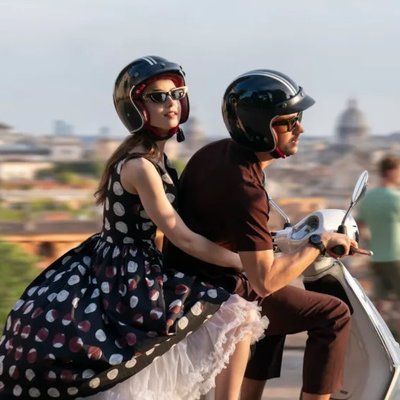 Váy xoè bồng chấm bi Emily