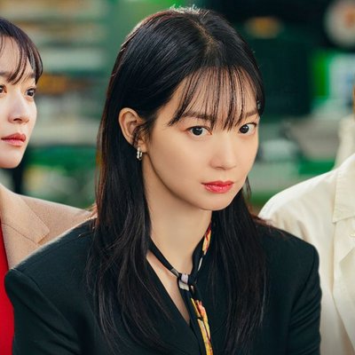 Shin Min Ah để tóc mái thưa và cắt layer trong phim "No gain no love"