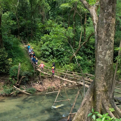 du lịch tại rừng phong nha