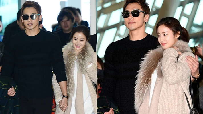 Phong cách thời trang của cặp đôi mới cưới Bi Rain & Kim Tae Hee