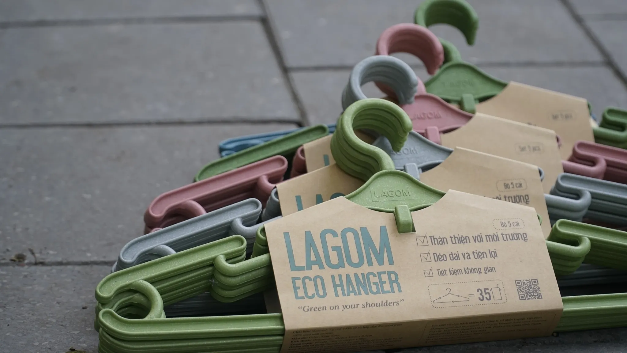 Móc áo Eco Hanger là thành tựu lớn nhất khi nhắc đến Lagom.
