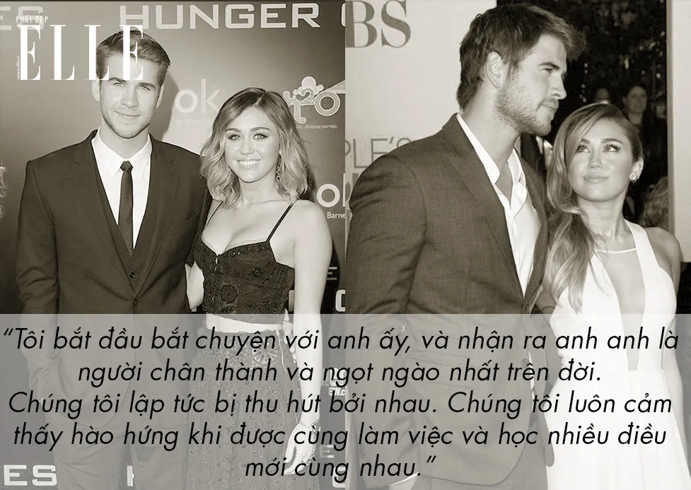 Miley Cyrus và 12 lời "thú tội" ngọt ngào dành cho người tình Liam Hemsworth