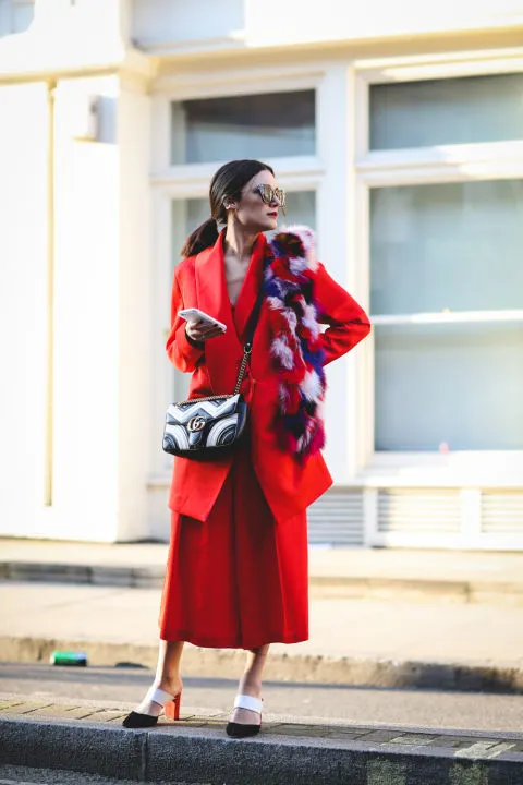Muôn vẻ street style tại Tuần lễ thời trang London Thu-Đông 2017 - ELLE VN
