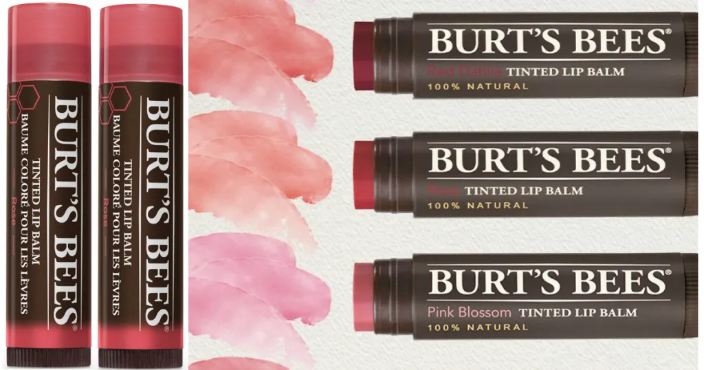 son dưỡng môi có màu Burt’s Bee Tinted Lip Balm 3 son dưỡng môi có màu Burt’s Bee Tinted Lip Balm 3