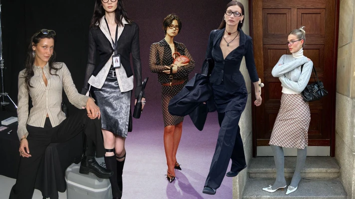 Công sở Bella Hadid