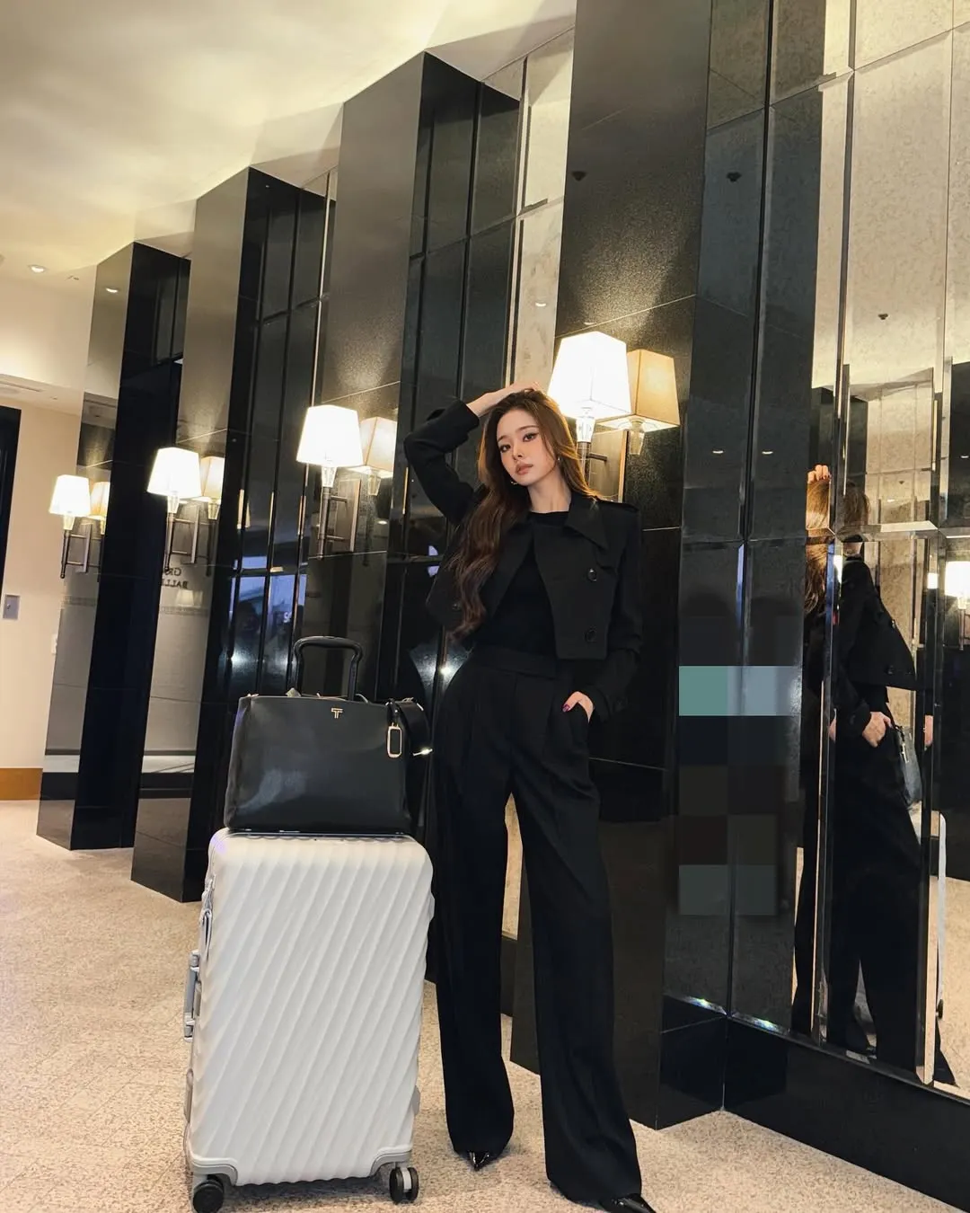 dear.zia diện quần tây đen