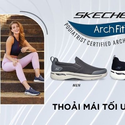 giày skechers gowalk arch fit