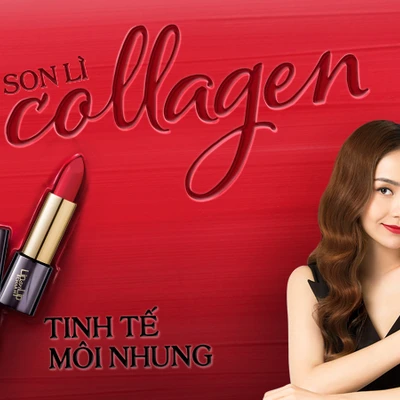 Tinh tế thanh lịch cùng son lì collagen Lip On Lip Charm