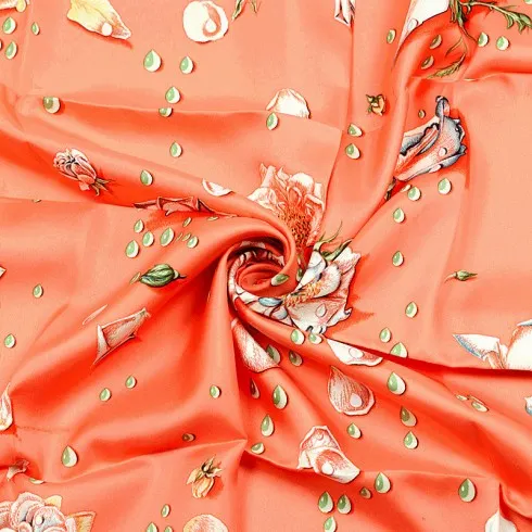 Các hoa văn tuyệt đẹp trên chiếc khăn lụa Hermes nghìn đô 1960 - La rosee, Anne Gavarni