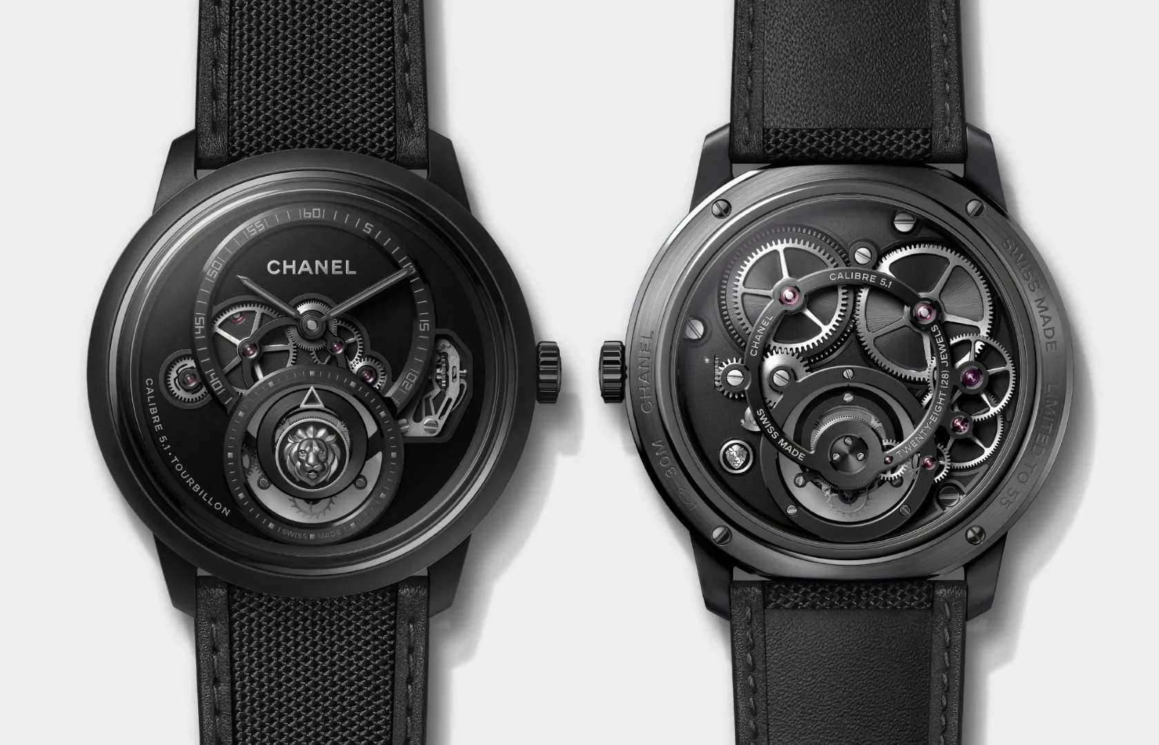 Monsieur Lion Tourbillon Black Edition