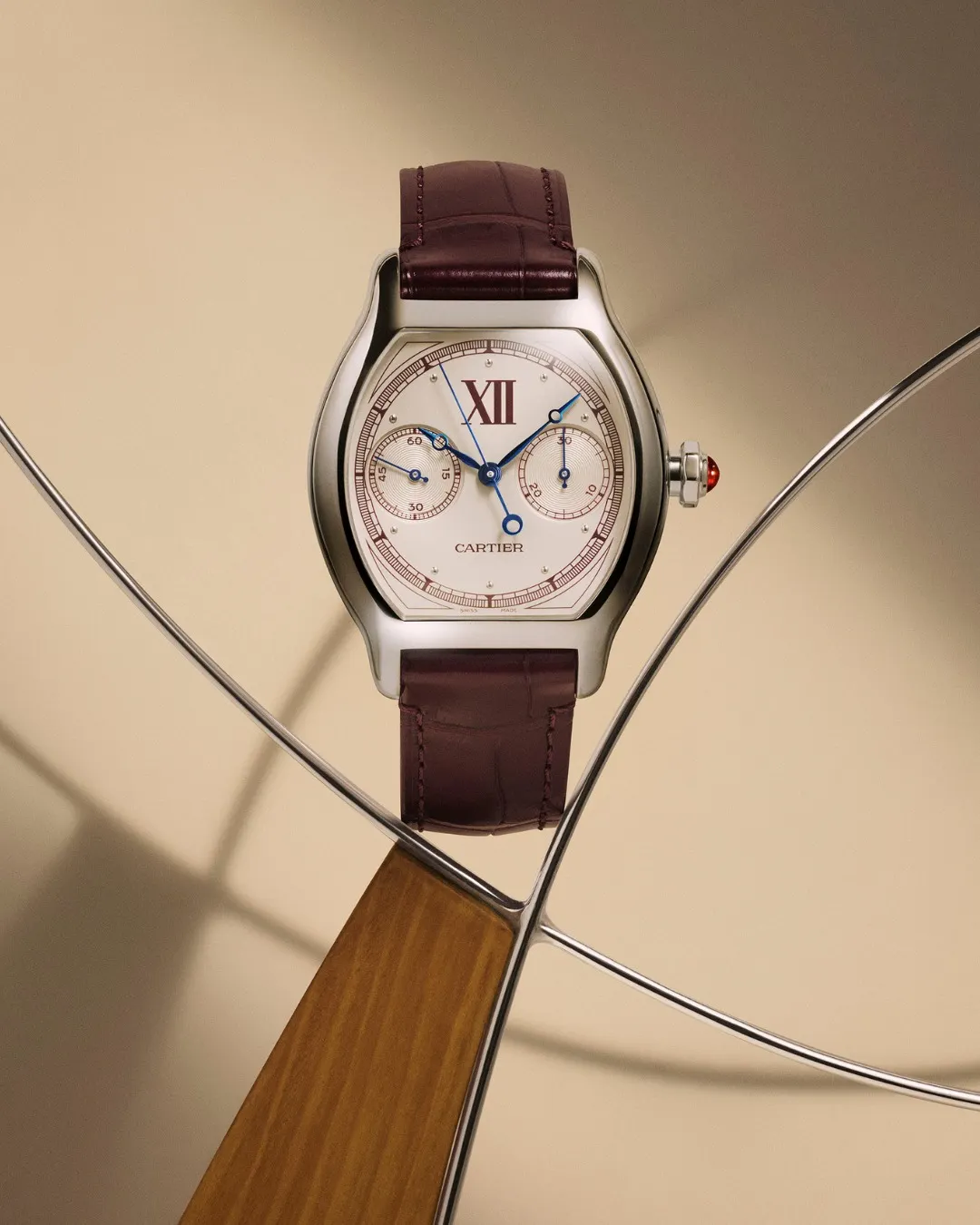 Tortue Chronographe Monopoussoir