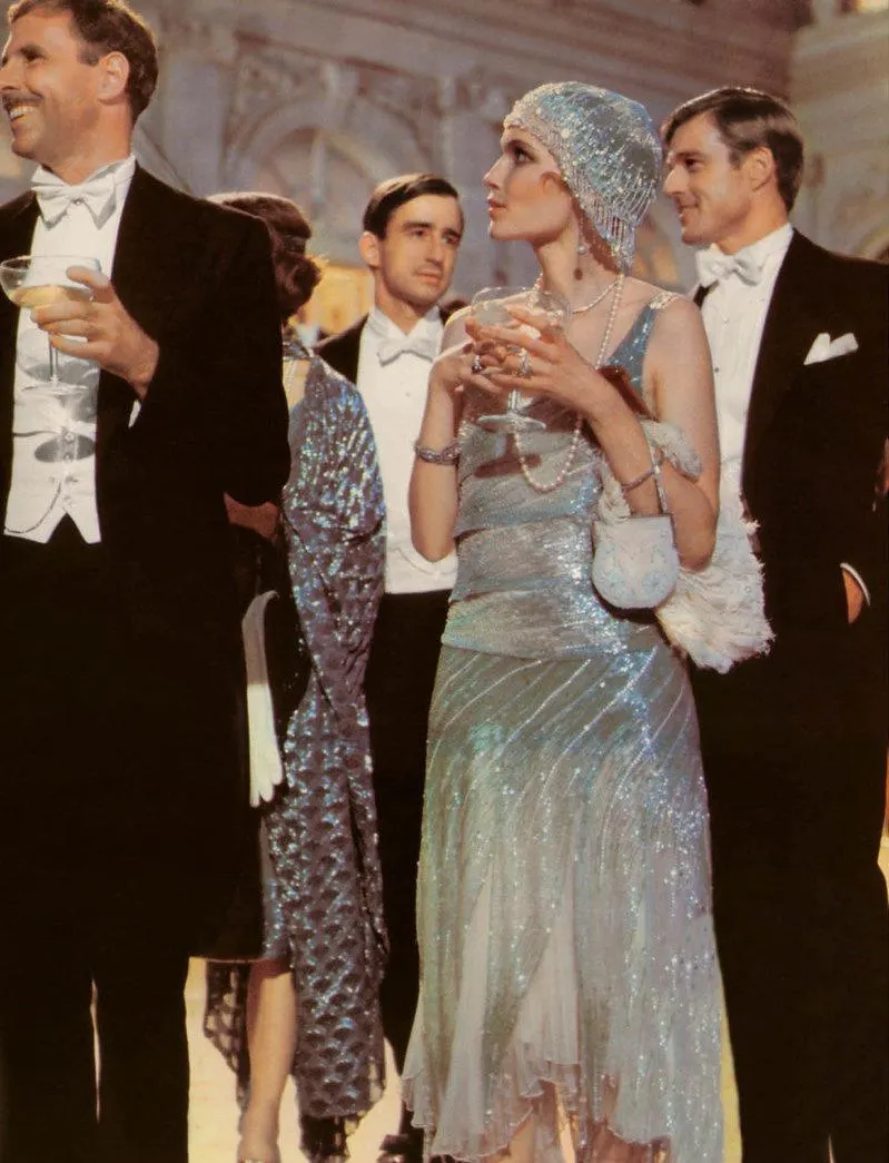 Đầm sequin hạ eo