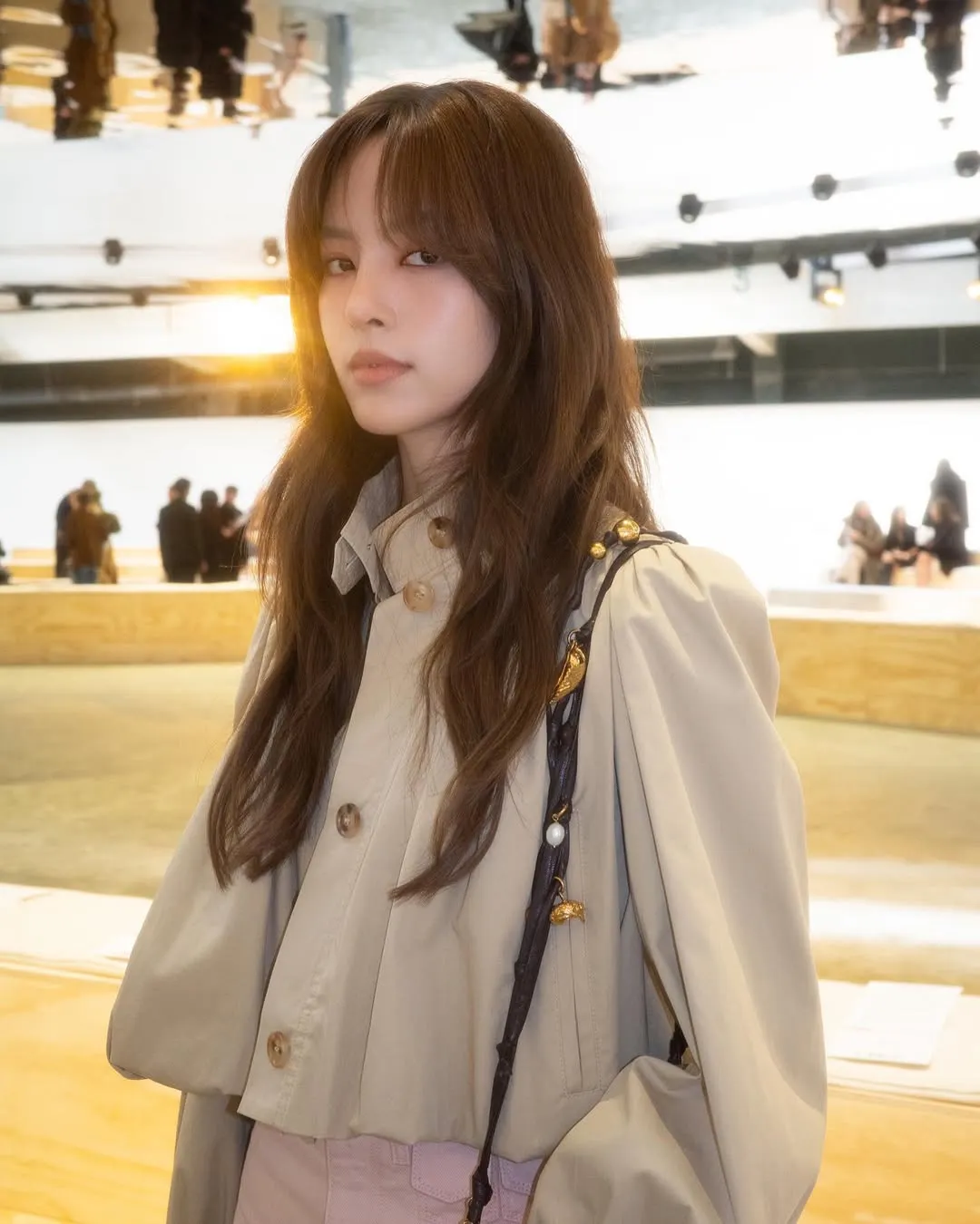 sao thái Nychaa tại show Chloé