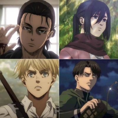 nhân vật attack on titan