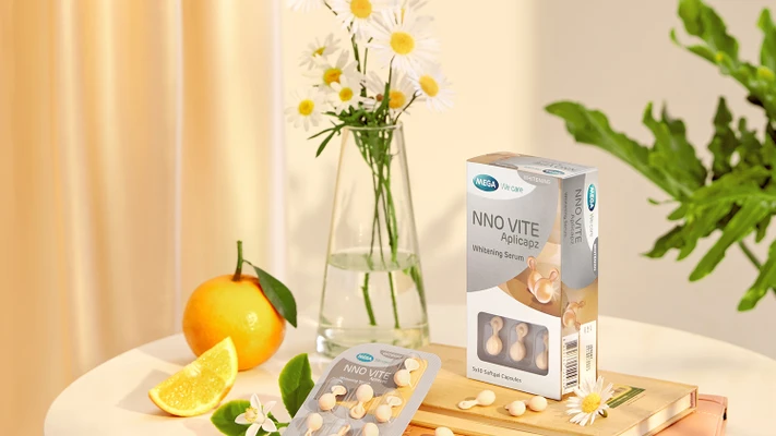 dưỡng trắng da với NNO VITE