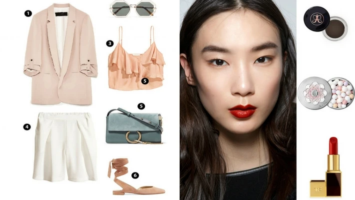 ELLE Beauty Calendar: gợi ý trang điểm cá tính khi diện Blazer + Bermuda shorts (14/8-20/8)