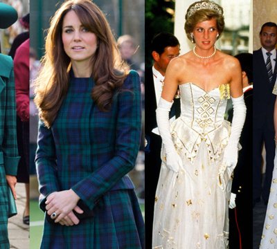 35 khoảnh khắc thời trang tương đồng của cố công nương Diana và Kate Middleton