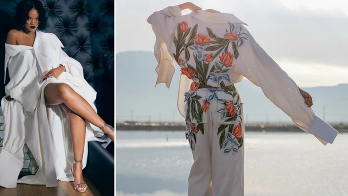 Ca sĩ Rihanna diện thiết kế của Nguyễn Công Trí