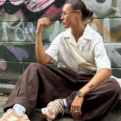 xu hướng quần baggy thu 2023