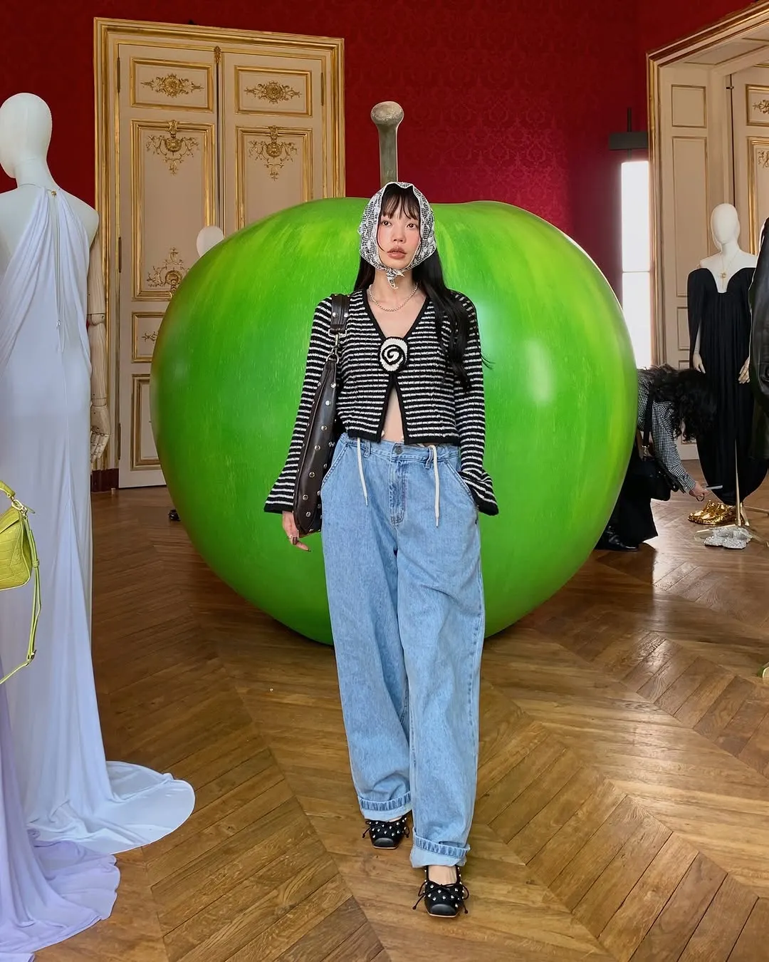 mulbada diện barrel jeans 