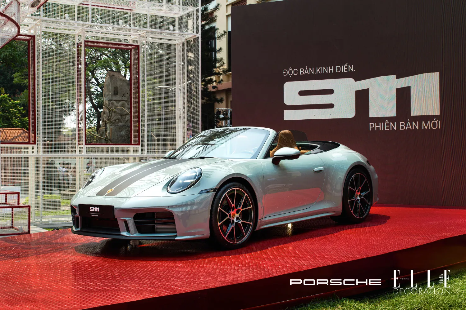Porsche x ELLE Decoration Vietnam mẫu xe 911 mới ra mắt